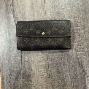 Louis Vuitton Brown Monogram Wallet